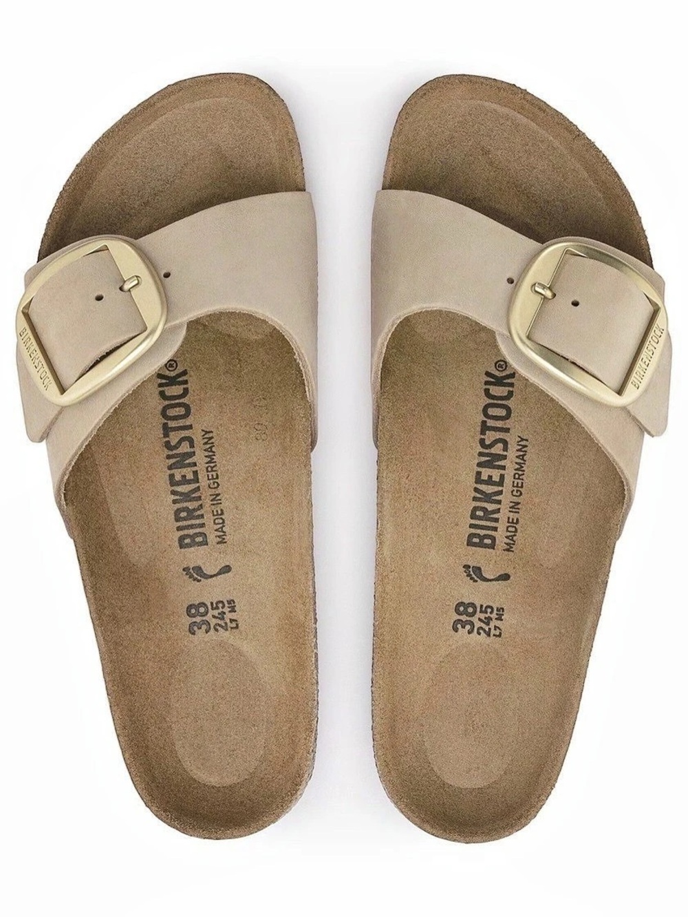 Birkenstock Arizona Sandals in Beige EU 41